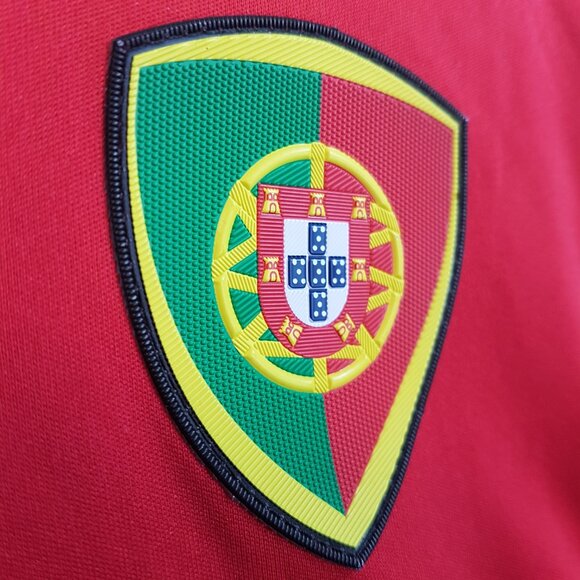 Forca Portugal FP Jersey Game Shirt Medium US M Europe UEFA Soccer Football - Picture 6 of 14